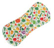 32018 Fruit and Vegetable Burp Cloth - Full View
