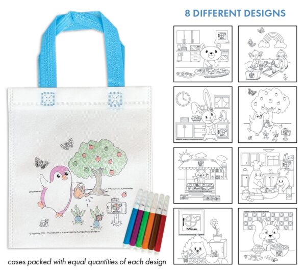 Color Your Own Bag & Marker Set – Fresh Baby