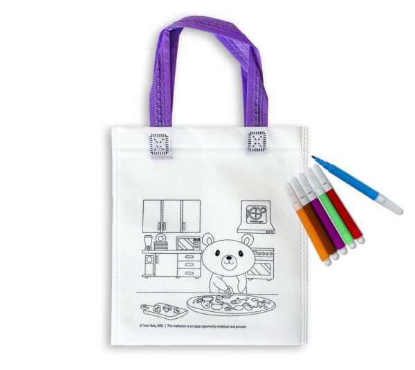 Color Your Own Trick or Treat Bag - The Simply Crafted Life