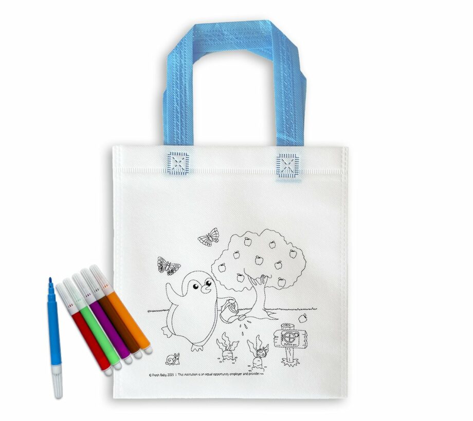 Color Your Own Bag & Marker Set – Fresh Baby | Nutrition Education ...