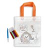55018 Color Your Own Bag & Marker Set - Hedgehog Colored