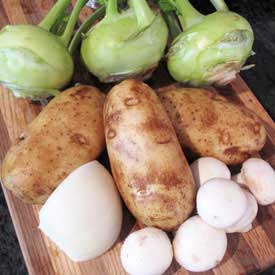 Fresh Baby - Kohlrabi, Potato Puree Image