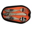 44030 3-pc. Kid's MyPlate Cutlery Set w/ Case - Open
