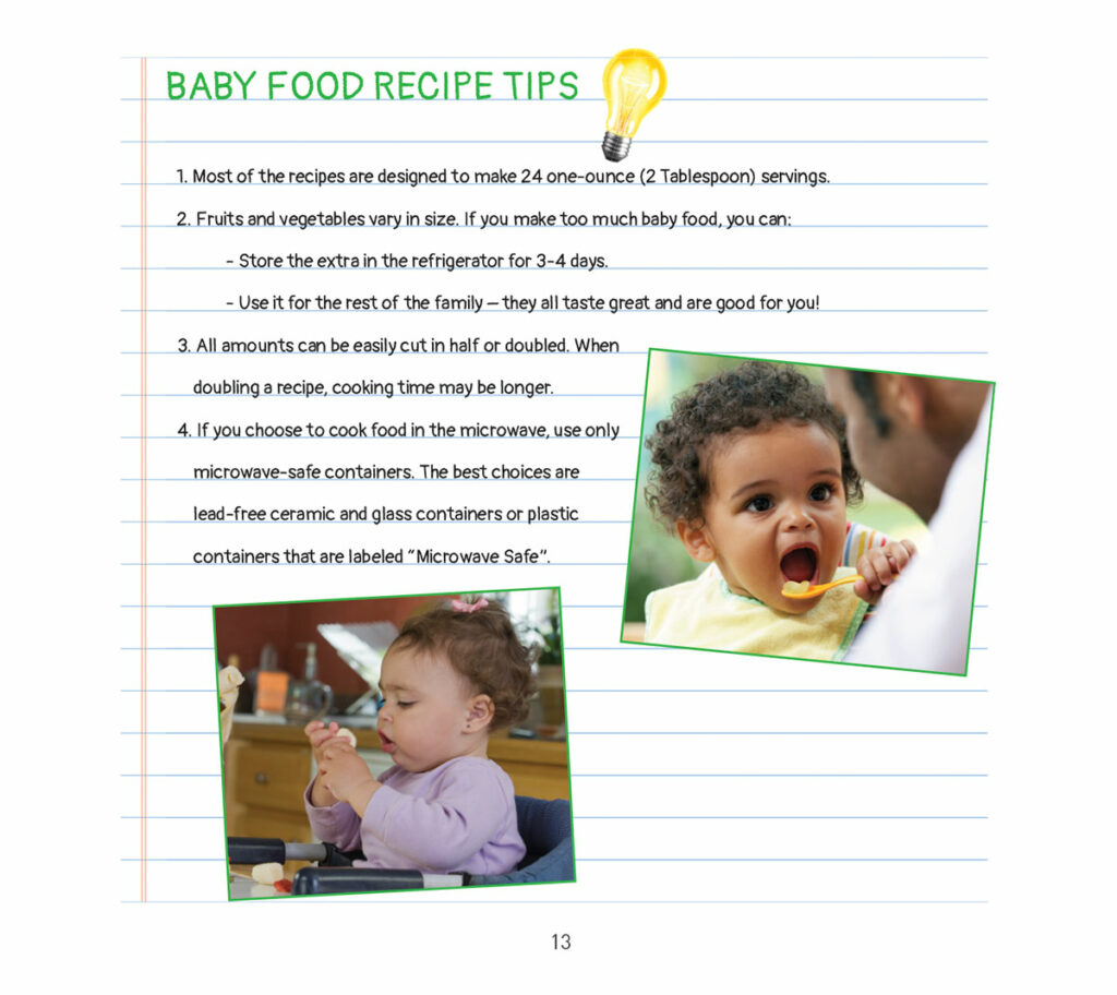 Baby Food Cookbook: A Comprehensive Guide to Nourishing Your Little One